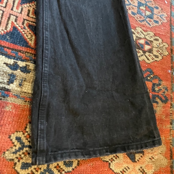 NWT Zara High-Rise Full Length Flare Pant Denim USA 6 - Picture 4 of 9